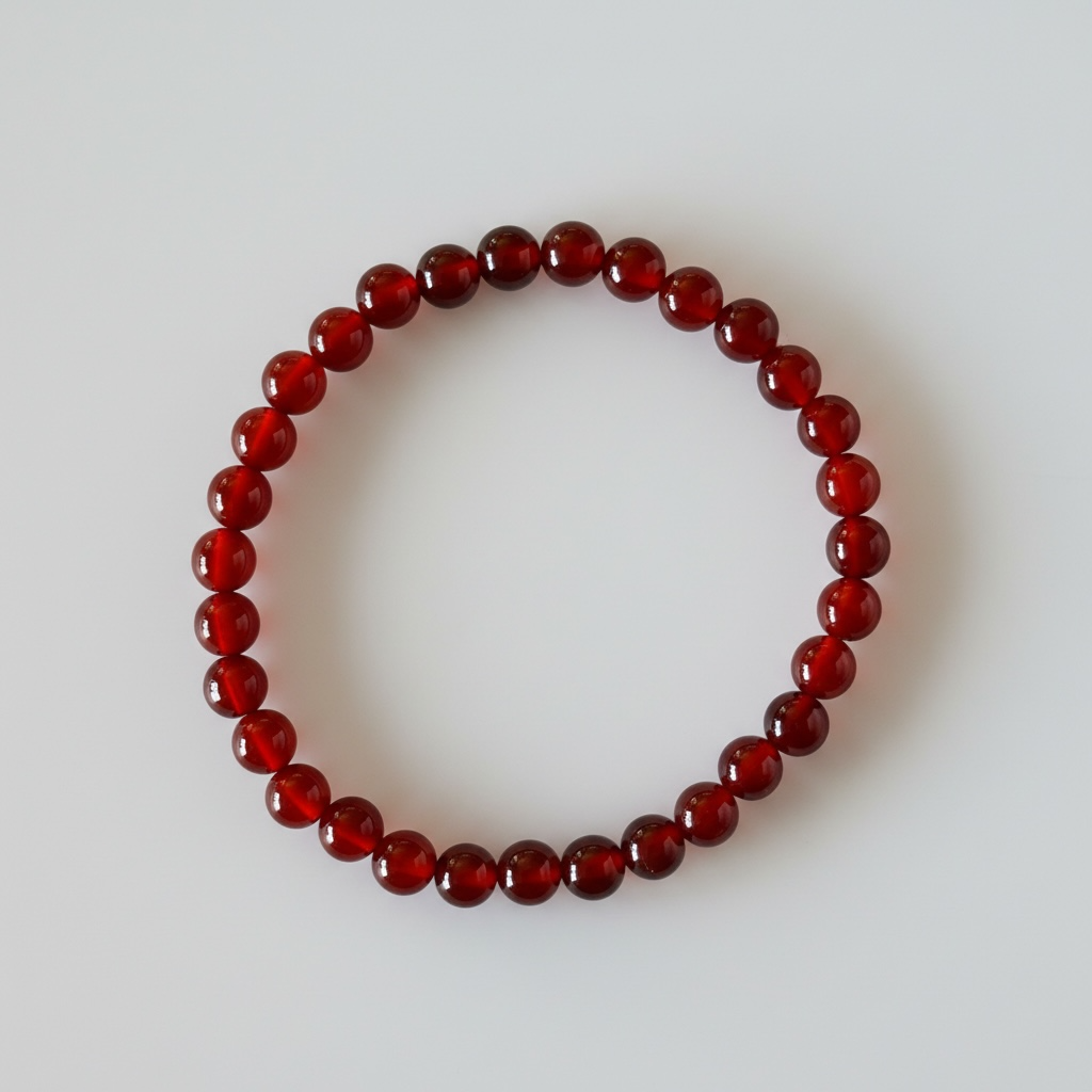 High Grade Natural Carnelian Bracelet – 6 mm / 8 mm / 10 mm