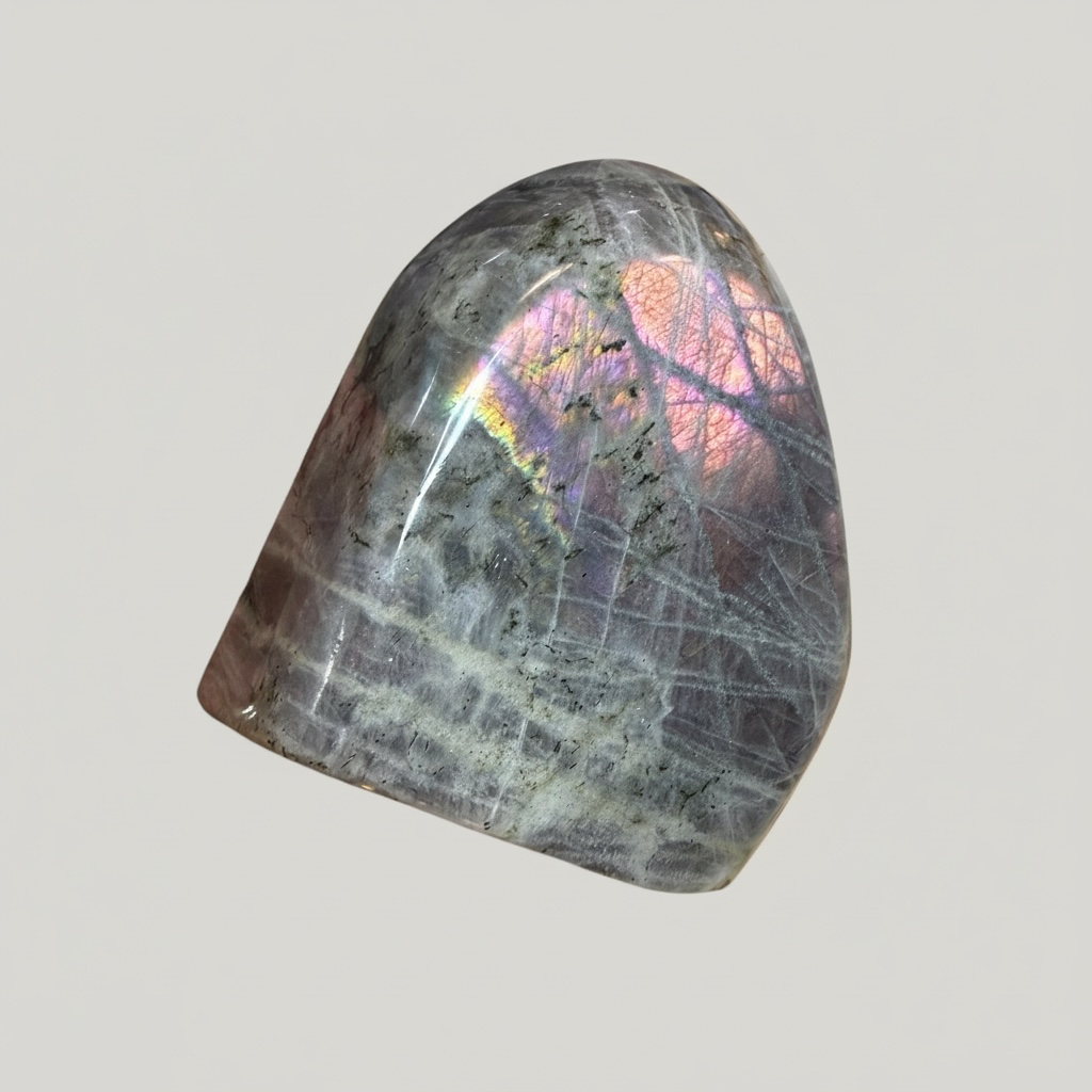 Purple Labradorite Freeform – 11 x 9 x 4 cm • 840 g