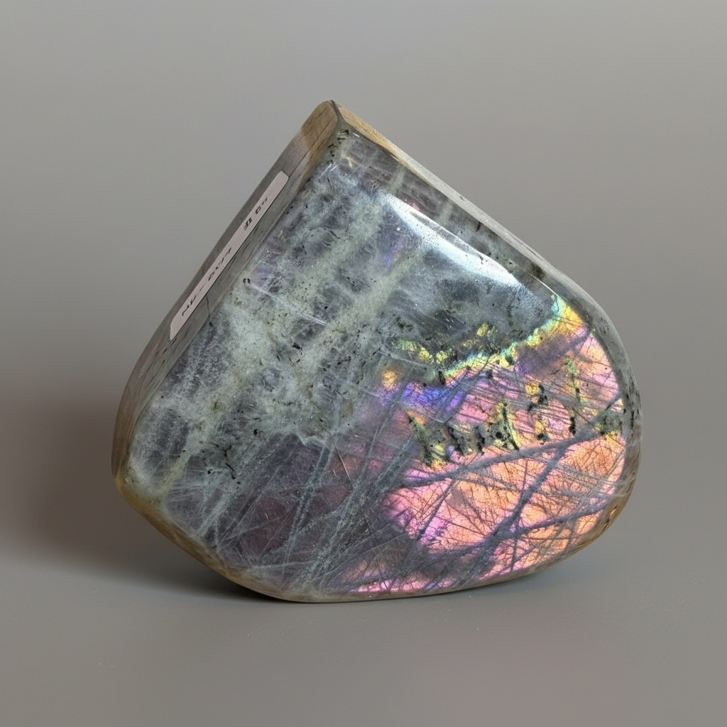 Purple Labradorite Freeform – 11 x 9 x 4 cm • 840 g